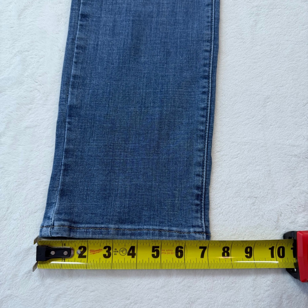 Levi's‎ Classic Straight Jeans Women 6S W28 L28 Blue Good Mid Wash Denim - Picture 4 of 14